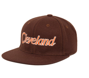 Cleveland wool baseball cap