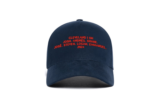 Cleveland 2024 Name 5-Panel wool baseball cap