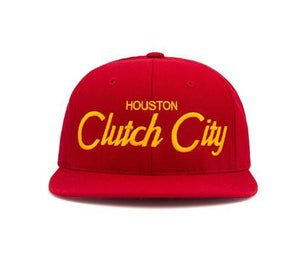 Clutch City wool baseball cap