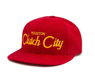 Clutch City wool baseball cap