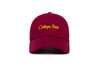 College Park Microscript Dad
    wool baseball cap indicator