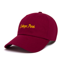 College Park Microscript Dad wool baseball cap