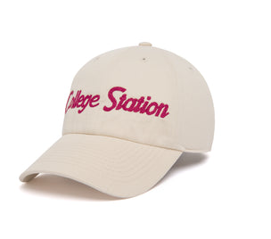 College Station Chain Dad wool baseball cap