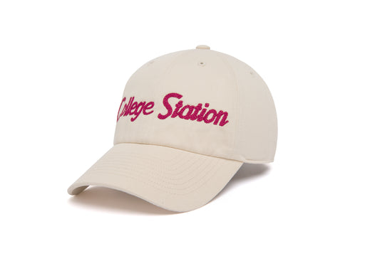 College Station Chain Dad wool baseball cap