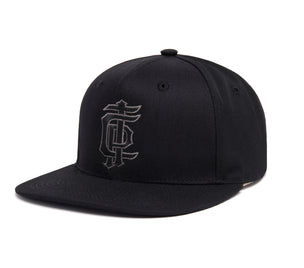 Compton Tonal Interlock wool baseball cap