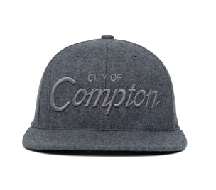 Compton Tonal 3D wool baseball cap