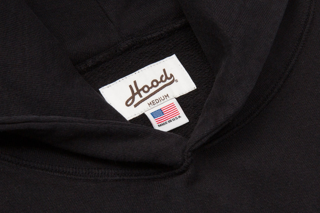 BLACK CORNER HOOD(y)