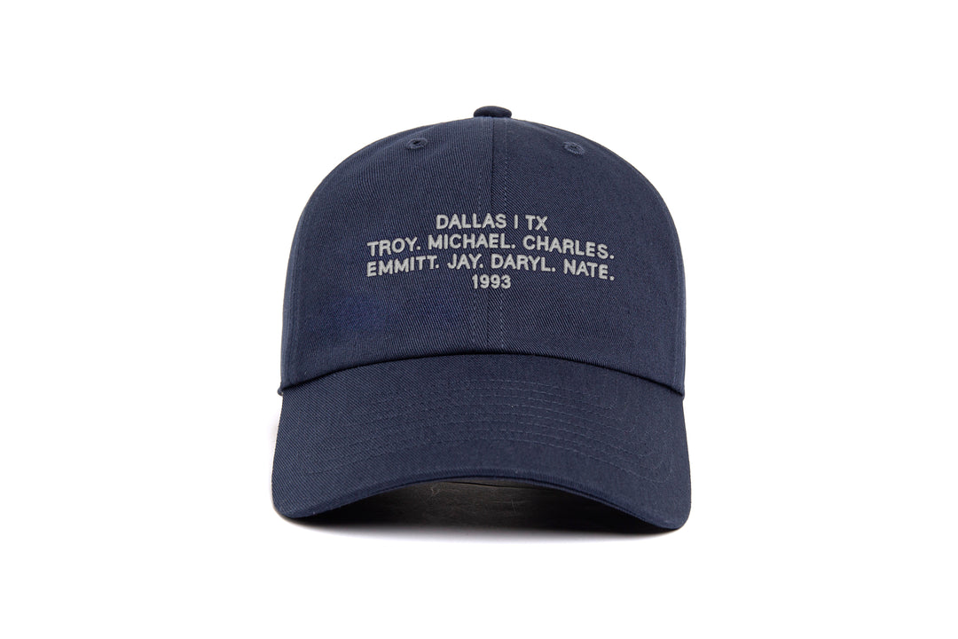 Dallas 1993 Name Dad wool baseball cap