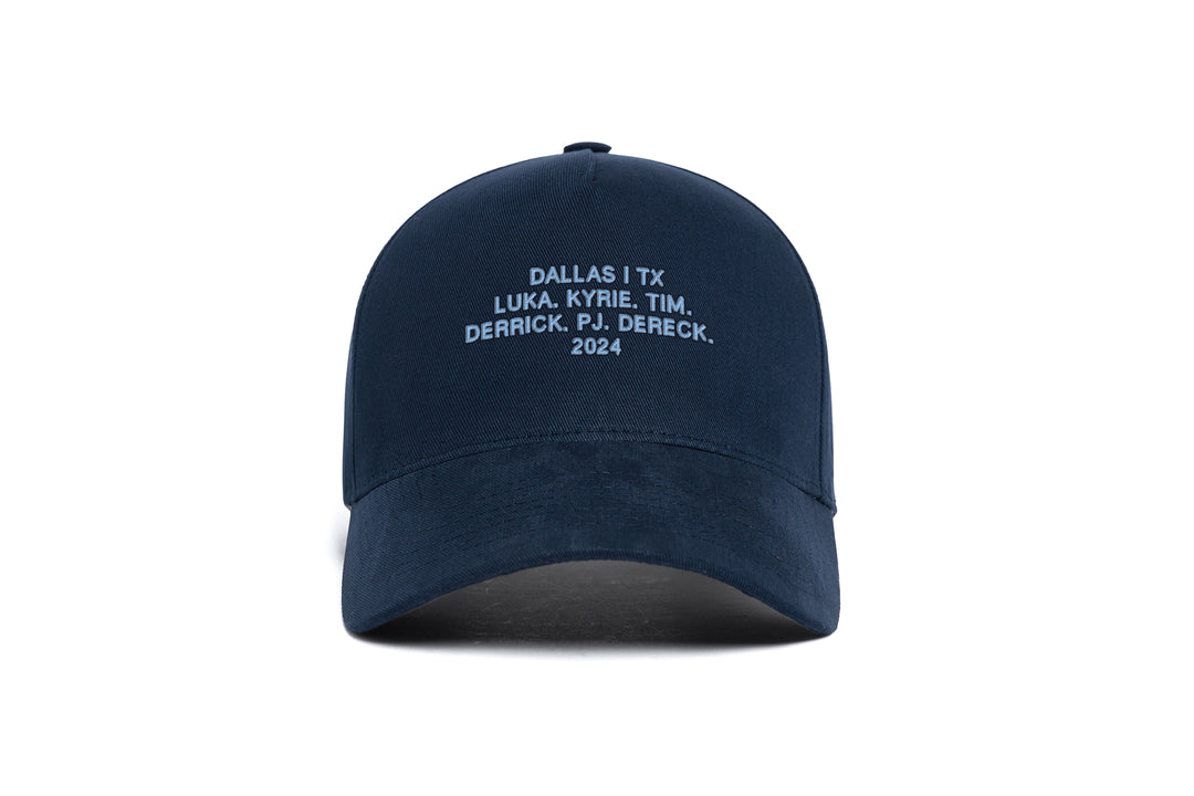 Dallas 2024 Name 5-Panel wool baseball cap