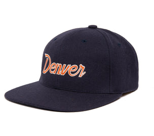 Denver wool baseball cap