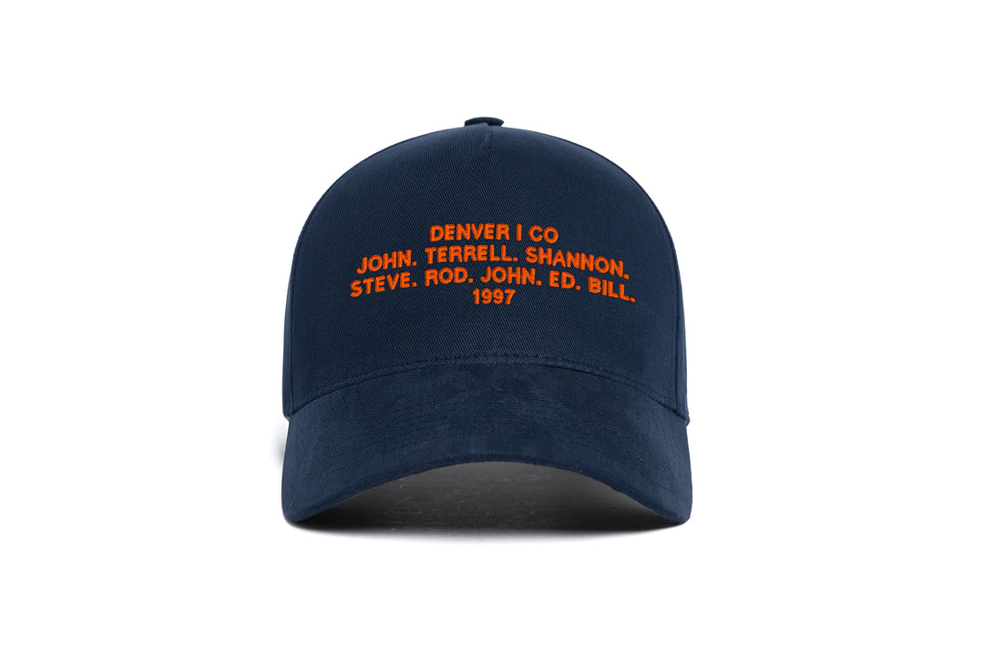 Denver 1997 Name 5-Panel wool baseball cap