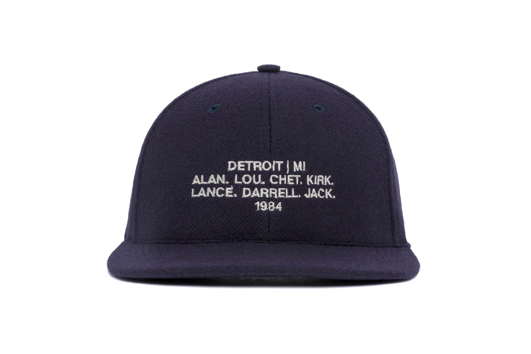 Detroit 1984 Name II wool baseball cap