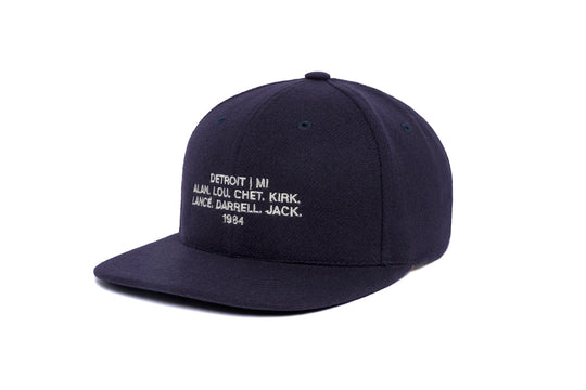 Detroit 1984 Name II wool baseball cap