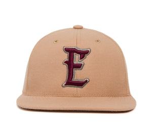 Ligature “E” 3D wool baseball cap