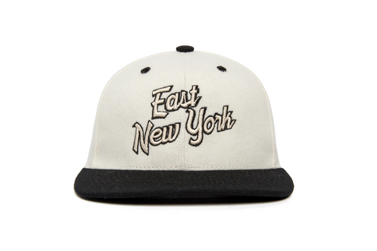 East New York 3D Tilt Two Tone wool baseball cap