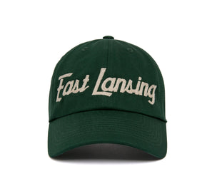 East Lansing Chain Dad wool baseball cap