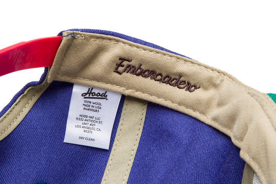 Embarcadero Interlock wool baseball cap