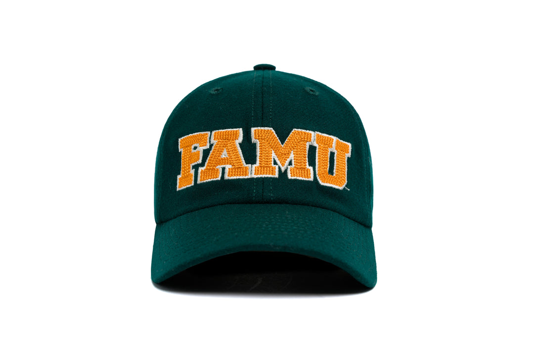 FAMU Wordmark Chain Dad Wool wool baseball cap