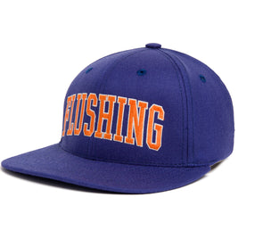 FLUSHING wool baseball cap