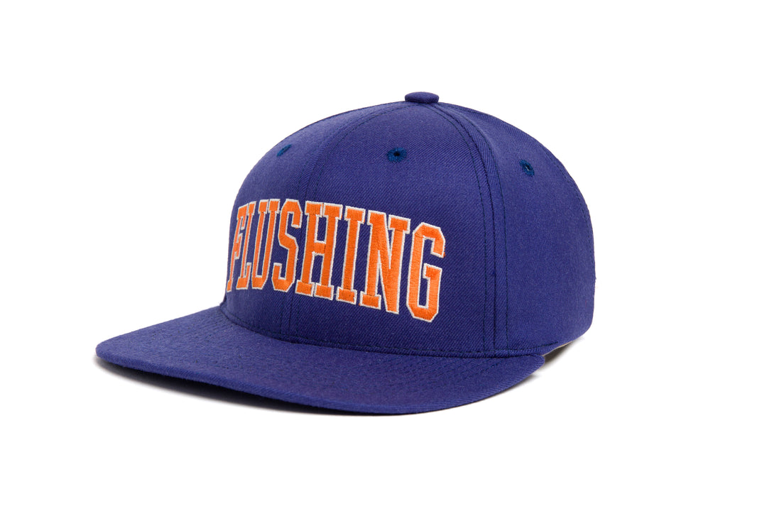 FLUSHING wool baseball cap