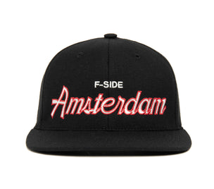 Amsterdam wool baseball cap