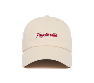 Fayetteville Microscript Dad wool baseball cap