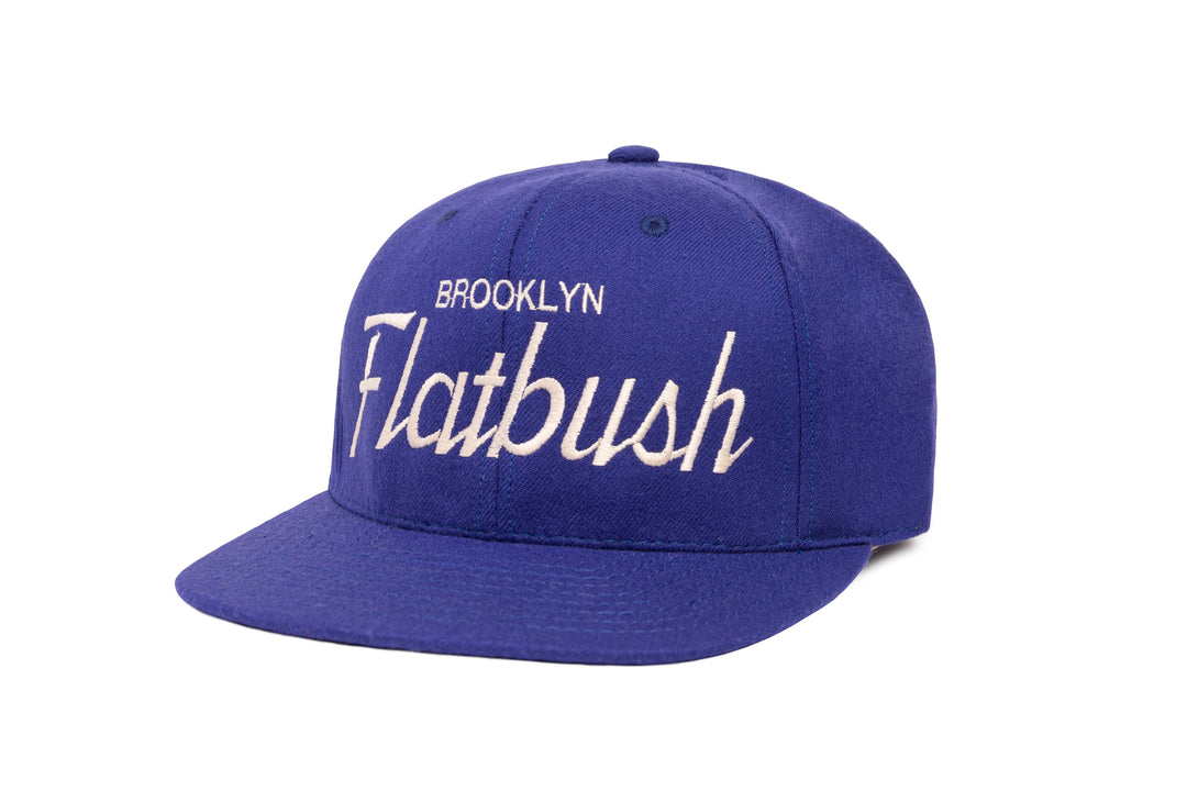 Flatbush wool baseball cap