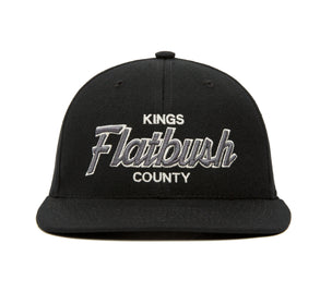 Flatbush 3D High / Low wool baseball cap