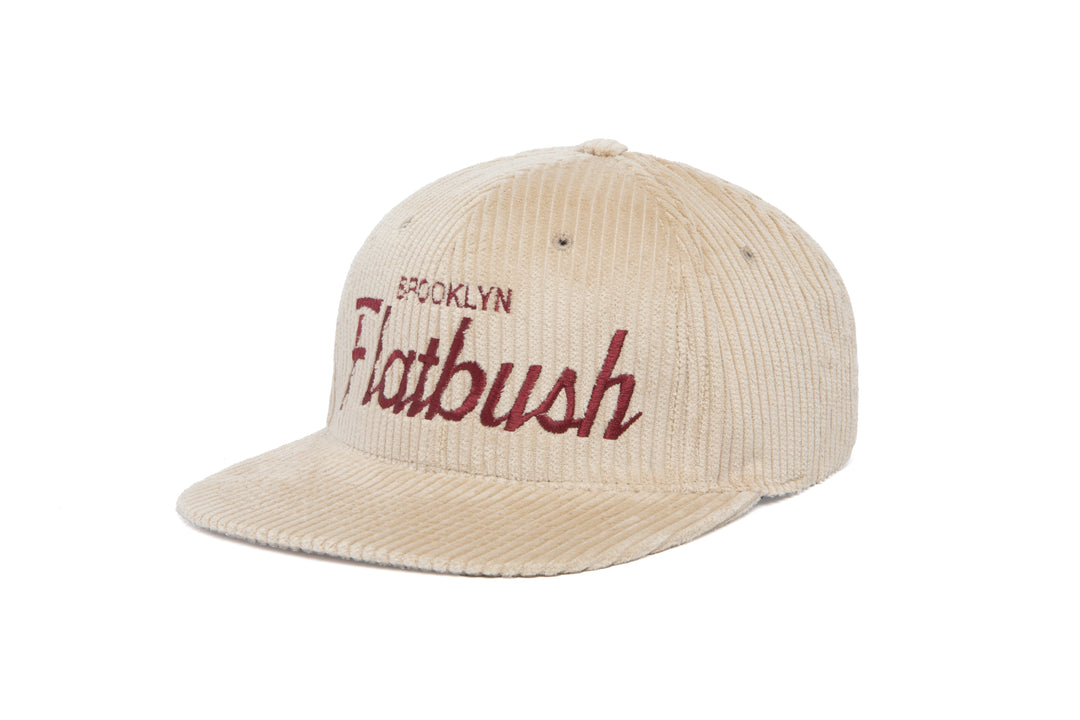 Flatbush 6-Wale Cord wool baseball cap