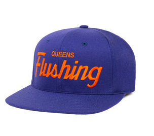 Flushing wool baseball cap