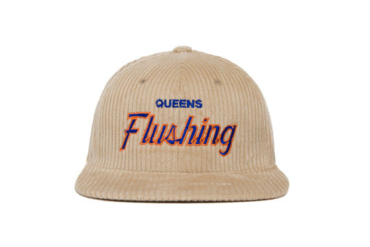 Flushing 6-Wale Cord wool baseball cap