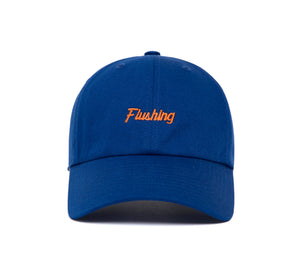 Flushing Microscript Dad wool baseball cap