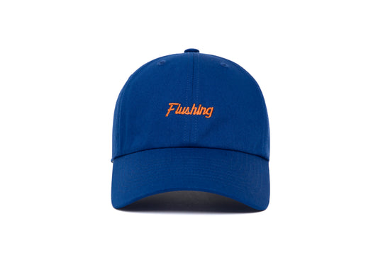 Flushing Microscript Dad wool baseball cap