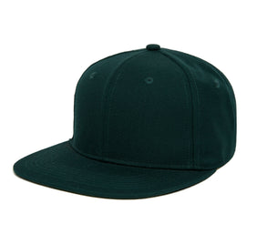 Fitted Clean Forest wool baseball cap