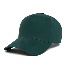 Clean Forest Brushed Twill 5-Panel wool baseball cap