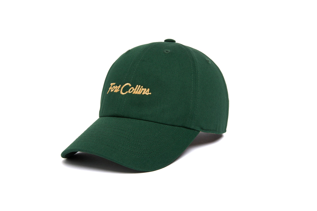 Fort Collins Microscript Dad wool baseball cap