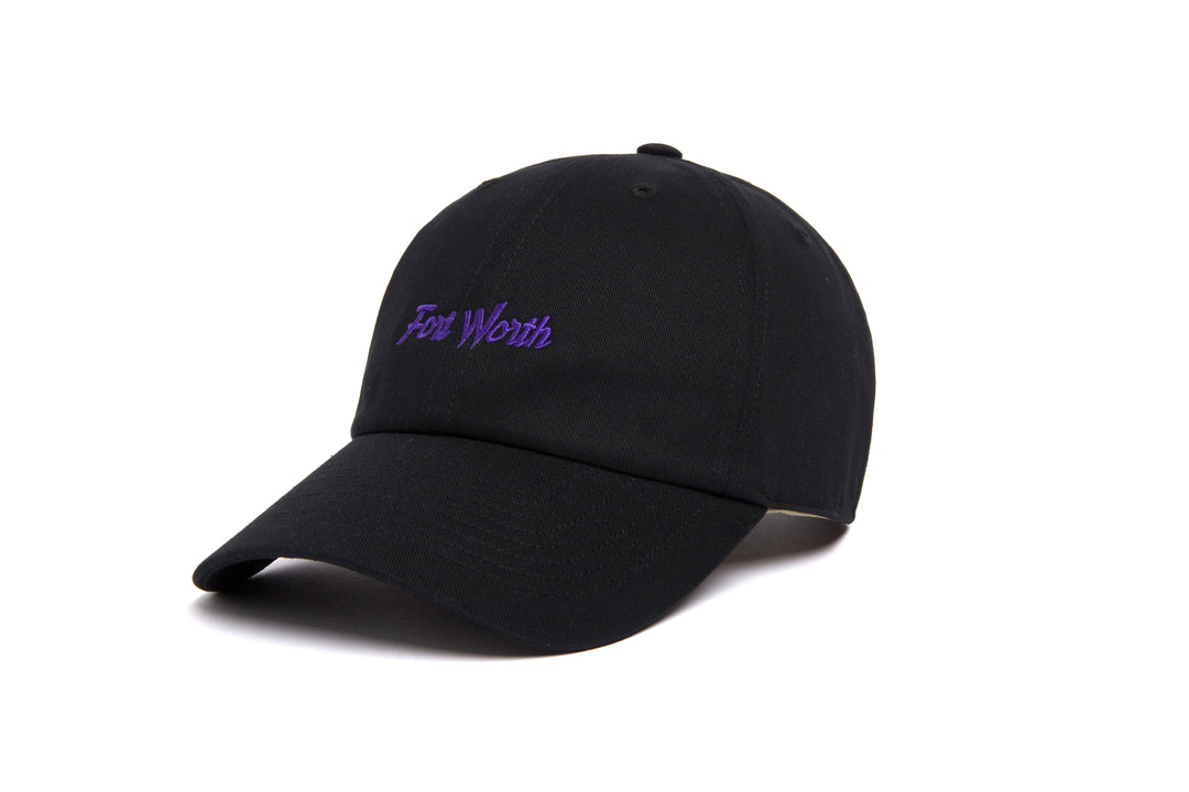 Fort Worth Microscript Dad wool baseball cap