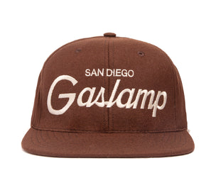 Gaslamp wool baseball cap