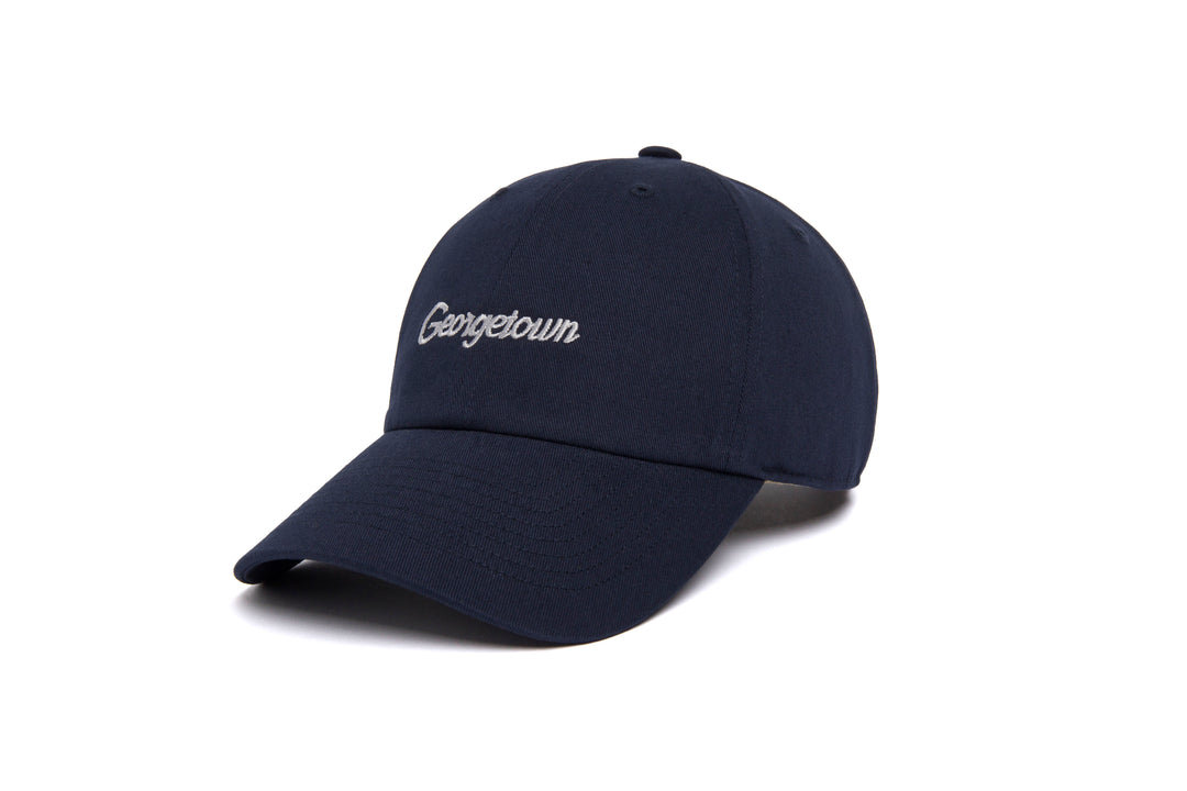 Georgetown Microscript Dad wool baseball cap