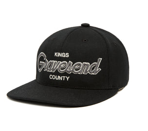 Gravesend 3D High / Low wool baseball cap