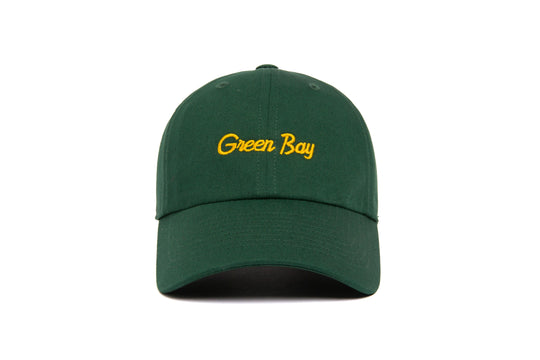 Green Bay Microscript Dad wool baseball cap