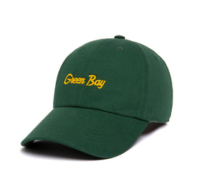 Green Bay Microscript Dad wool baseball cap