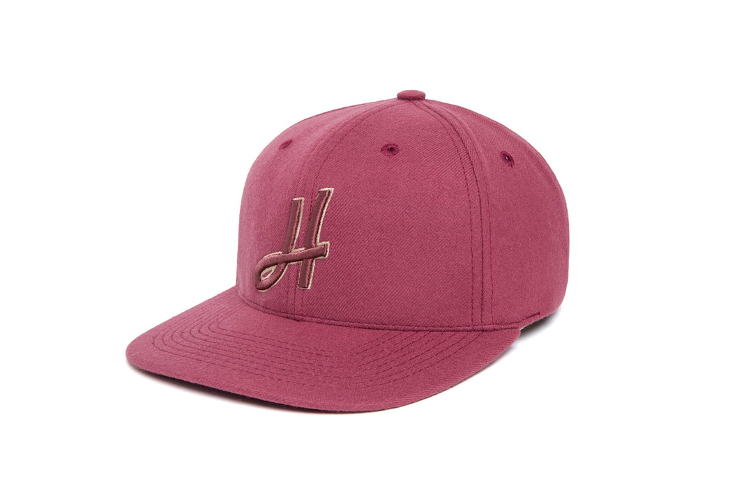 H LOGO 3D wool baseball cap