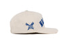 HAMPTON Bottoms Up 3D Chain Brushed Twill 5-Panel
    wool baseball cap indicator