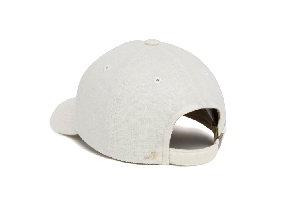 HAMPTON Offset Logo Wool Dad wool baseball cap