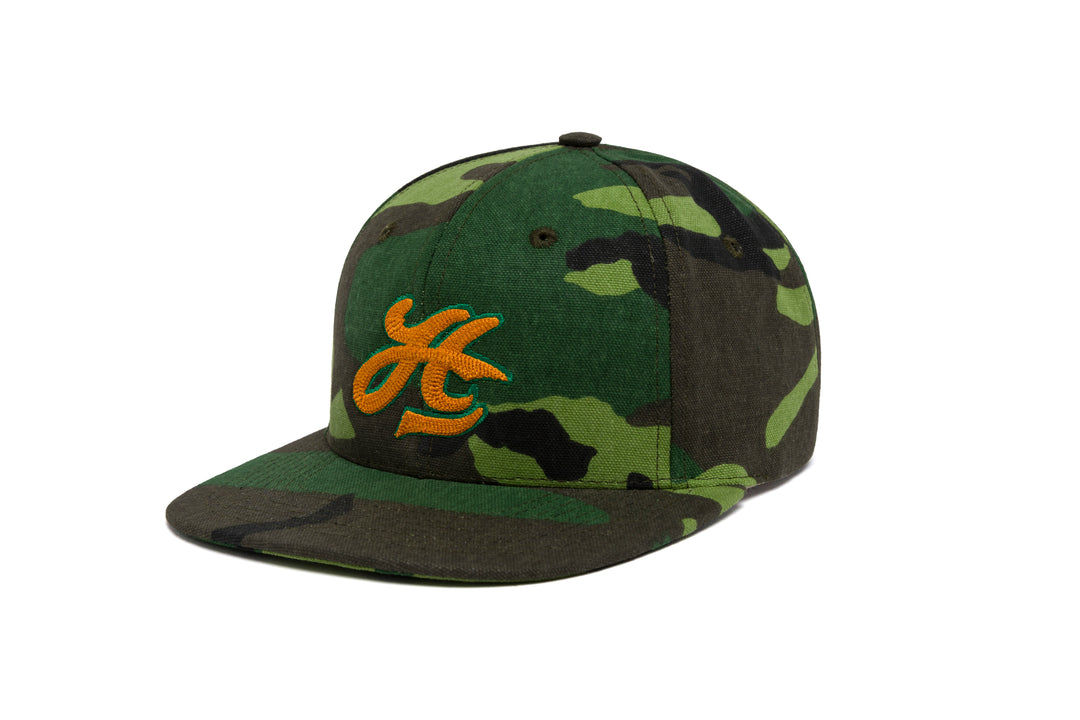 HAWAII Logo 3D Chain Canvas wool baseball cap