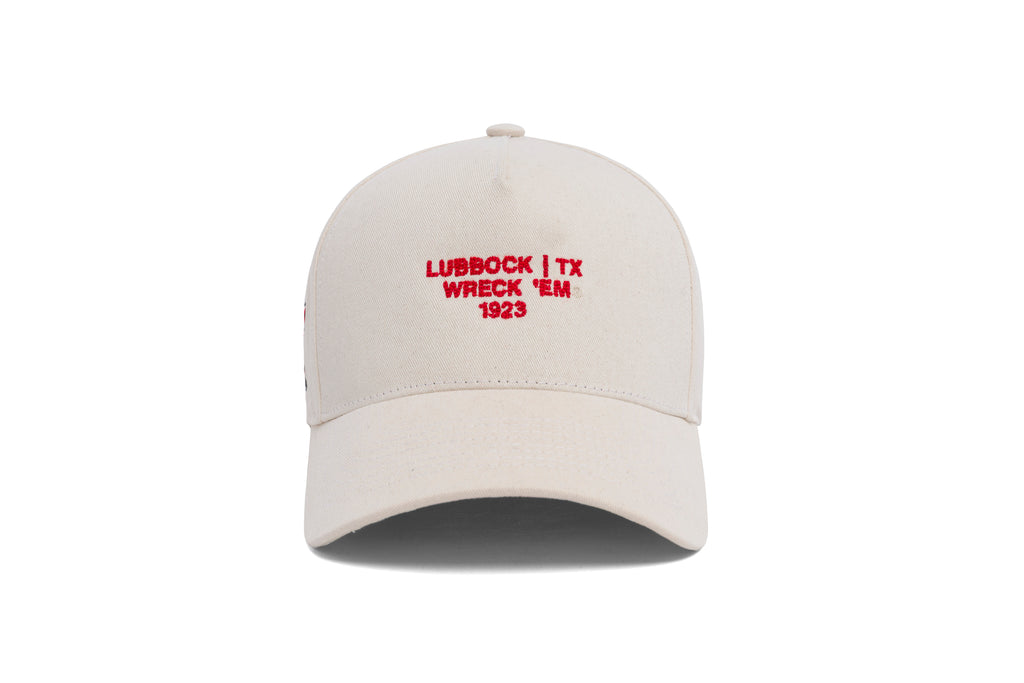 TEXAS TECH Name Chain Brushed Twill 5-Panel