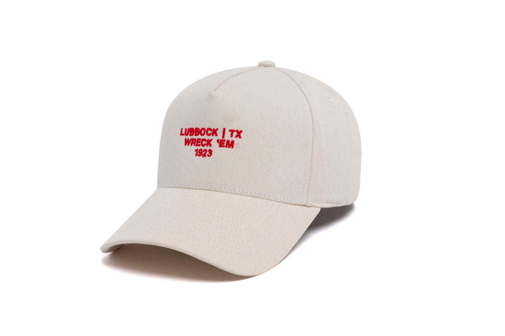 TEXAS TECH Name Chain Brushed Twill 5-Panel