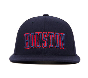 HOUSTON 3D wool baseball cap