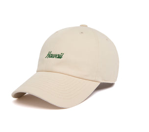 Hawaii Microscript Dad wool baseball cap